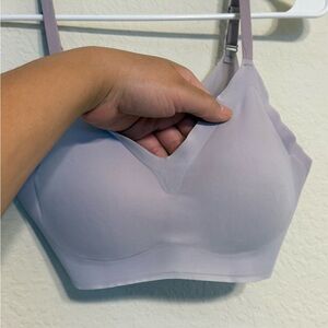 Wireless Comfort Bra in Light Mauve Size Large